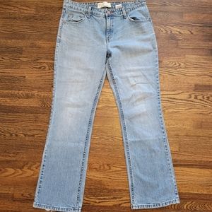 Levi Strauss Mid Rise Boot Cut Jeans size 12